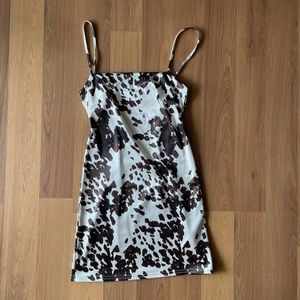 Urban Outfitters Cow Print Dress